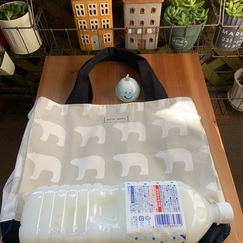 kippis シロクマ トート トートバッグ akenta 通販 17666941
