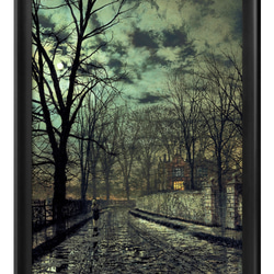 秋のお散歩」F6号 油彩 額付 送料無料 絵画 玲子.K 通販 12632686