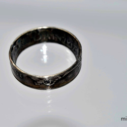 本物のコインを加工したコインリング コインの指輪 COIN RING　11501-494　　 2枚目の画像