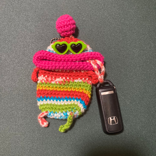 3点セット】パクパクモンスター モジャ キーケース 小物入れ キー