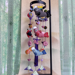 吊るし飾り 鯉のぼり (飾り台付き) 2枚目の画像