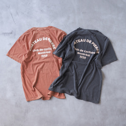 お得な2枚セット【ユニセックス】くすみカラーロゴTシャツ(半袖