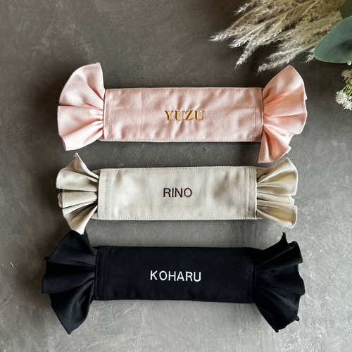 選べるフリル》 ♡水筒肩紐カバー♡ 名入れ 北欧 肩ひもカバー