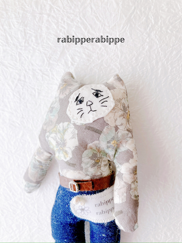 ちびぬい用 お花柄衣装 リクエストページ 花柄ベレー帽コーデセット