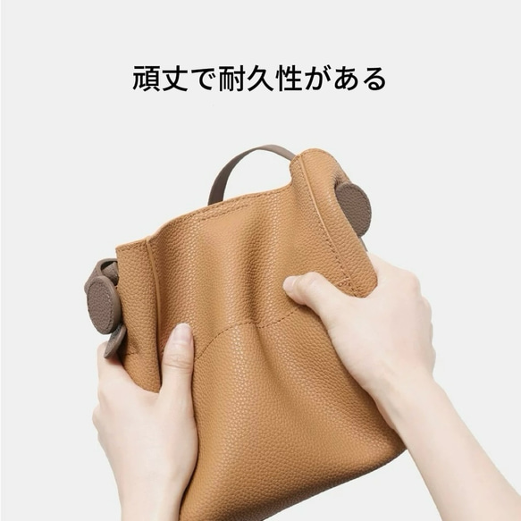 新型本革バッグクロスボディ通勤バッグ大容量ハンドバッグソフトレザーショルダーバッグ 7枚目の画像
