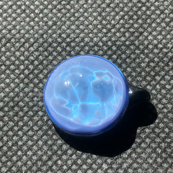 ● waterdrop ペンダント（ライトパープル）●/ ボロシリケイトガラス/ペンダント/水面/ 9枚目の画像