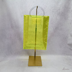 PVC bag neon yellow 2枚目の画像