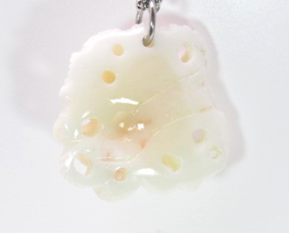 宝石珊瑚　さんご　ネックレス・ペンダント  アクセサリー・ジュエリ　cw－0417 4枚目の画像