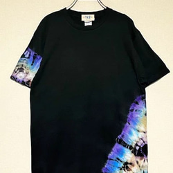 タイダイ染め ビッグシルエット Tシャツ Lサイズ 曼荼羅 ムラ