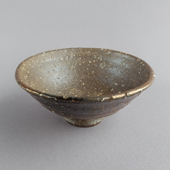 抹茶茶碗 焼締め 薪窯 【商品番号：00500】 茶碗・めし碗 や