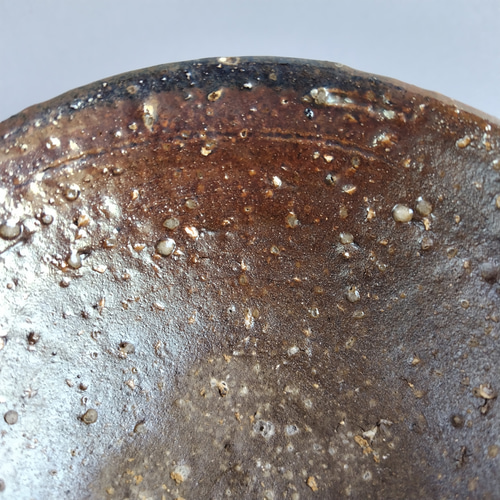 抹茶茶碗 焼締め 薪窯 【商品番号：00500】 茶碗・めし碗 や