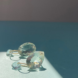 Prana candy gem ✴︎グリーンアメジスト✴︎アクアマリン✴︎k14gf 4枚目の画像