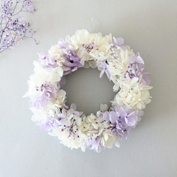 ナチュラルカラーのお花のモビール・ガーランド 2本セット 爽やか