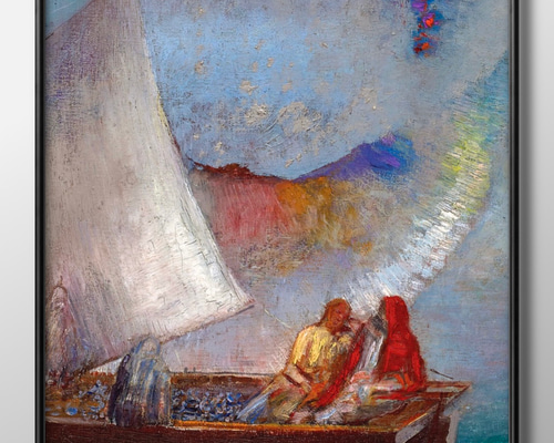 3660□ポスター アート 絵画『オディロン・ルドン』北欧 A3