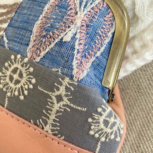 ミナペルホネン　親子がま口 親子がま口＊ミナペルホネン×リバティ mina-perhonenの人気柄