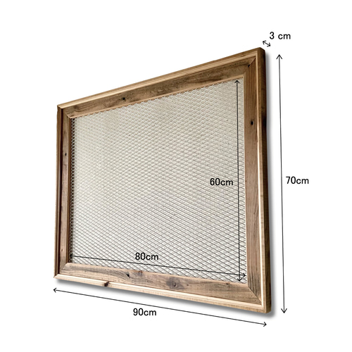 受注製作｜壁面ディスプレイフレーム】古材フレーム｜アップサイクル