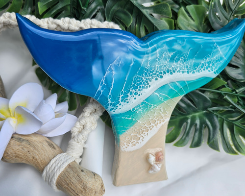 ‪リオン様 ꫛꫀꪝ【No.165】オルゴナイト 〜ホエールテール〜 海レジン リオン様 ꫛꫀꪝ【No.165】オルゴナイト 〜ホエールテール〜 海レジン