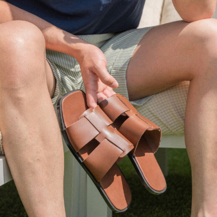 レザーサンダル メンズサンダル 本革サンダル サンダルおしゃれ オーダーシューズ 靴 ac