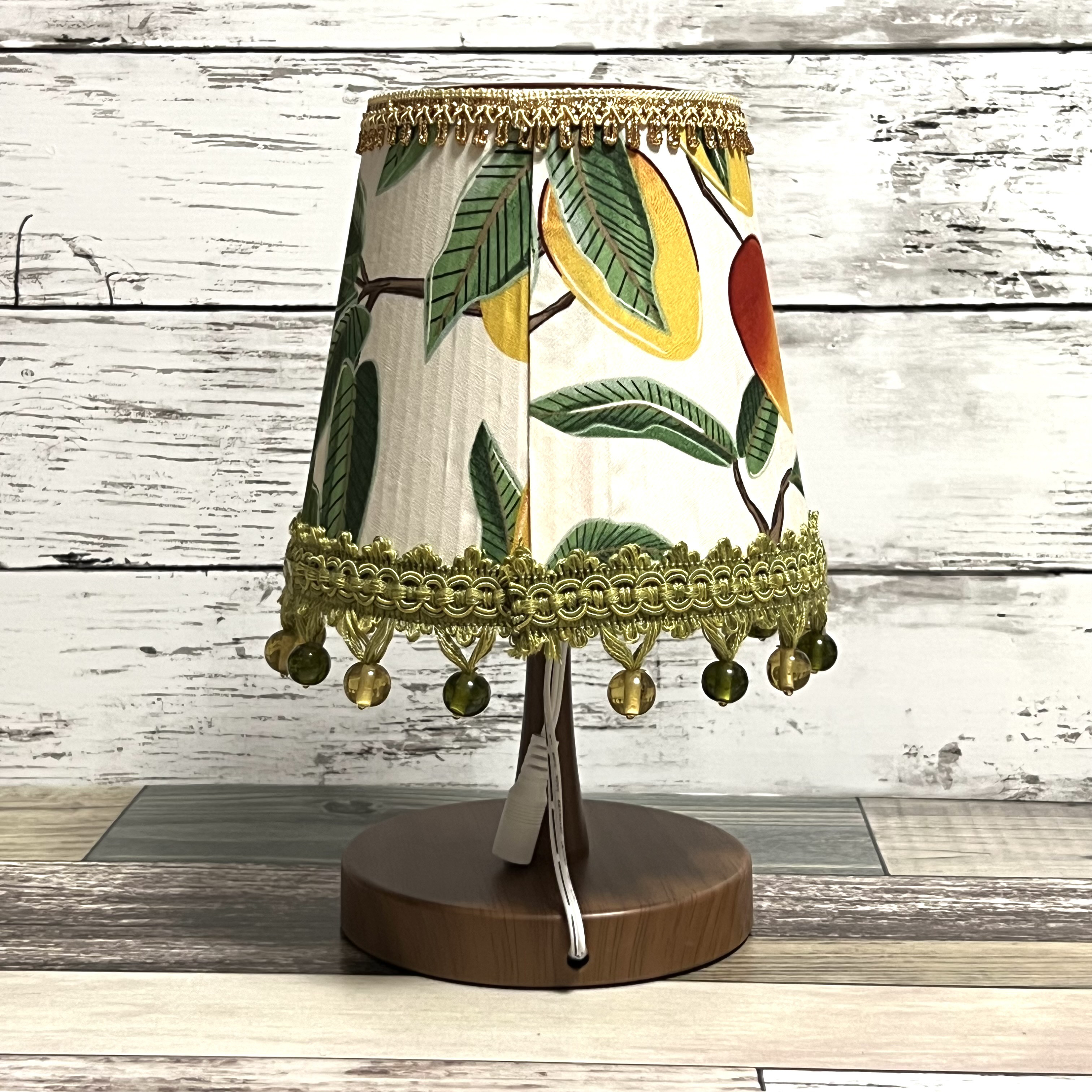 ステンドグラス☆カトレアのグースネックランプ ここちよい 