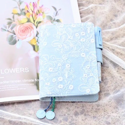 ミナペルホネン　ハンドメイド　ブラウン羊柄　weeks手帳カバーケース ミナペルホネン ブラウン羊柄 weeks手帳カバーケース その他雑貨