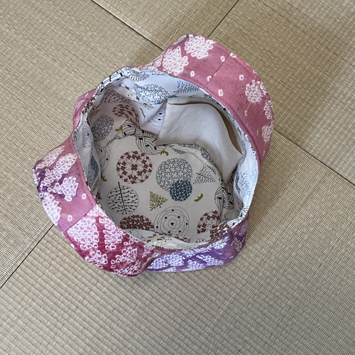 お買い得モデル chie0202 バケツバッグ 最終値下げ1000円割引☆有松絞り/コロンとした/トートバッグ/ハンドメイド/ピンク＆パープル⭐︎  17670790 通販｜Creema(クリーマ) トートバッグ