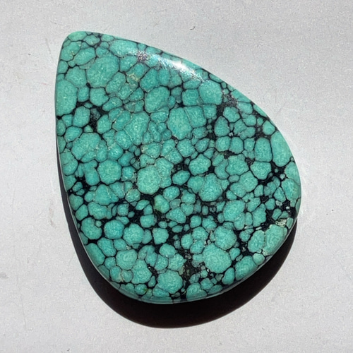 【レア】チベッタンターコイズ チベット産ターコイズ[272]25x19mm 15Cts ルース ／天然石