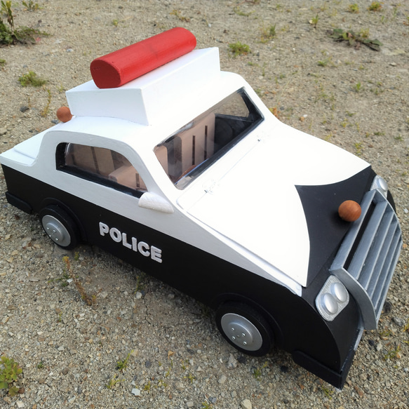 POLICE CAR型の小物入れボックス～GTP7000 7枚目の画像