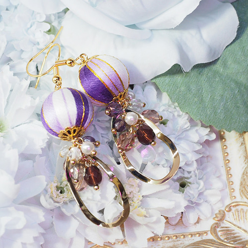 巻玉イヤーアクセサリー 耀 イヤリング・ノンホールピアス 涼風堂 通販