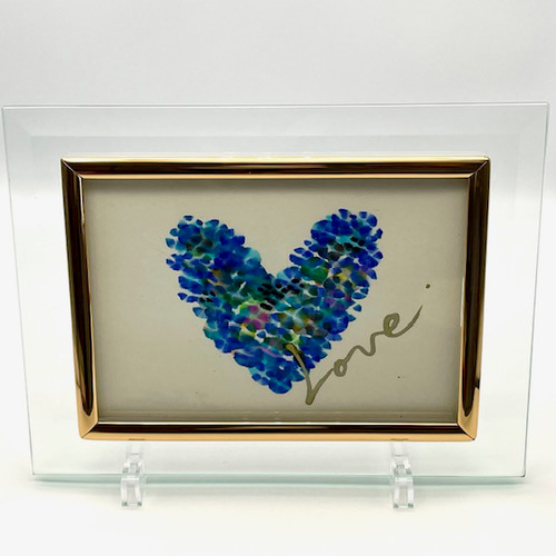 絵画 Love ☆送料込価格☆「LOVE」（筆ペンアート） 絵画 Jewel Satomi