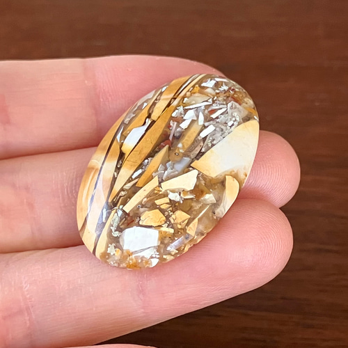 超レア】新品ブレッチアムーカイトジャスパー ルース 天然石 福乃 通販