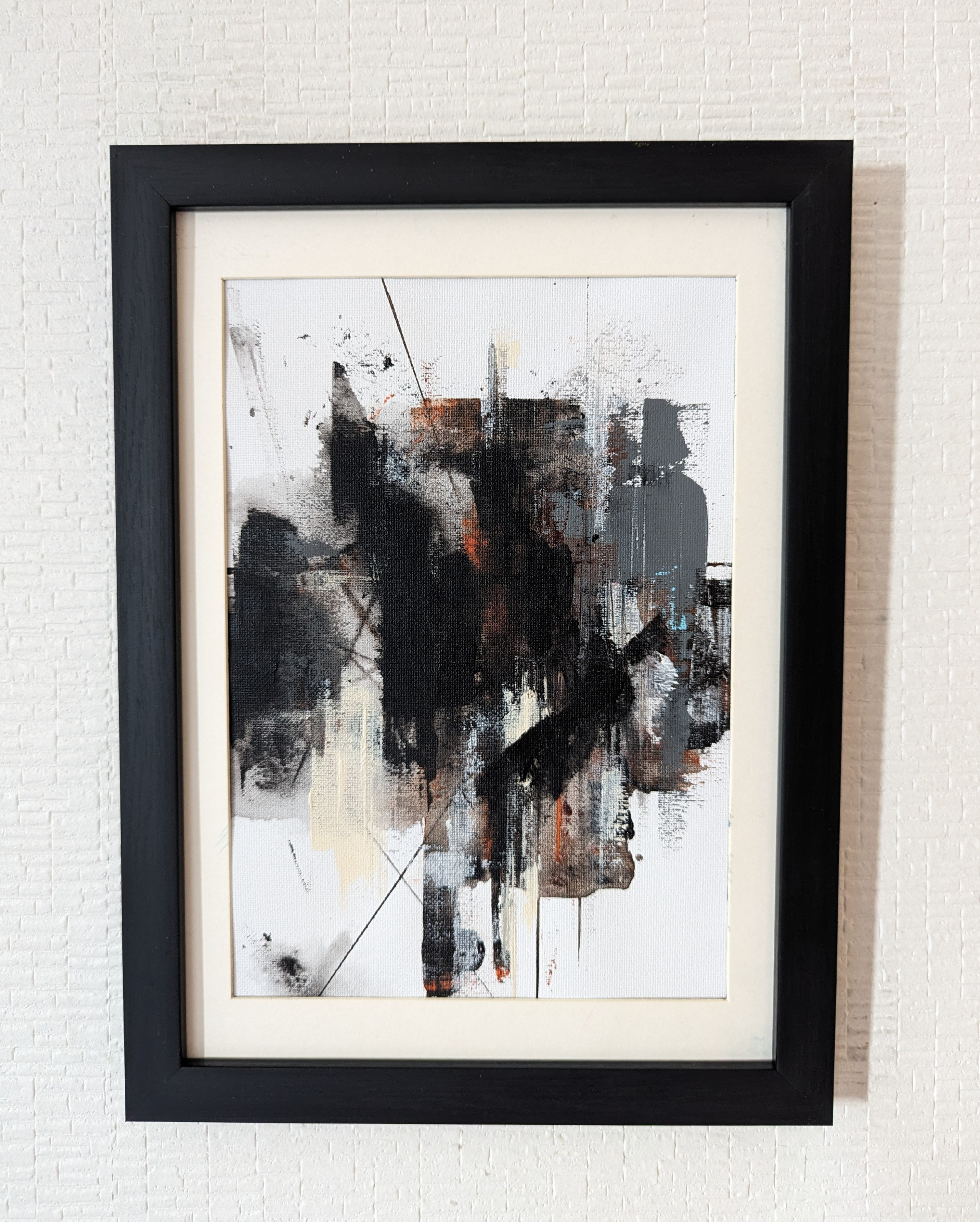 絵画。原画【二匹の猫が一緒にデートの道にきれいな星を探しに行きます】 絵画。原画【二匹の猫が一緒にデートの道にきれいな星を探しに