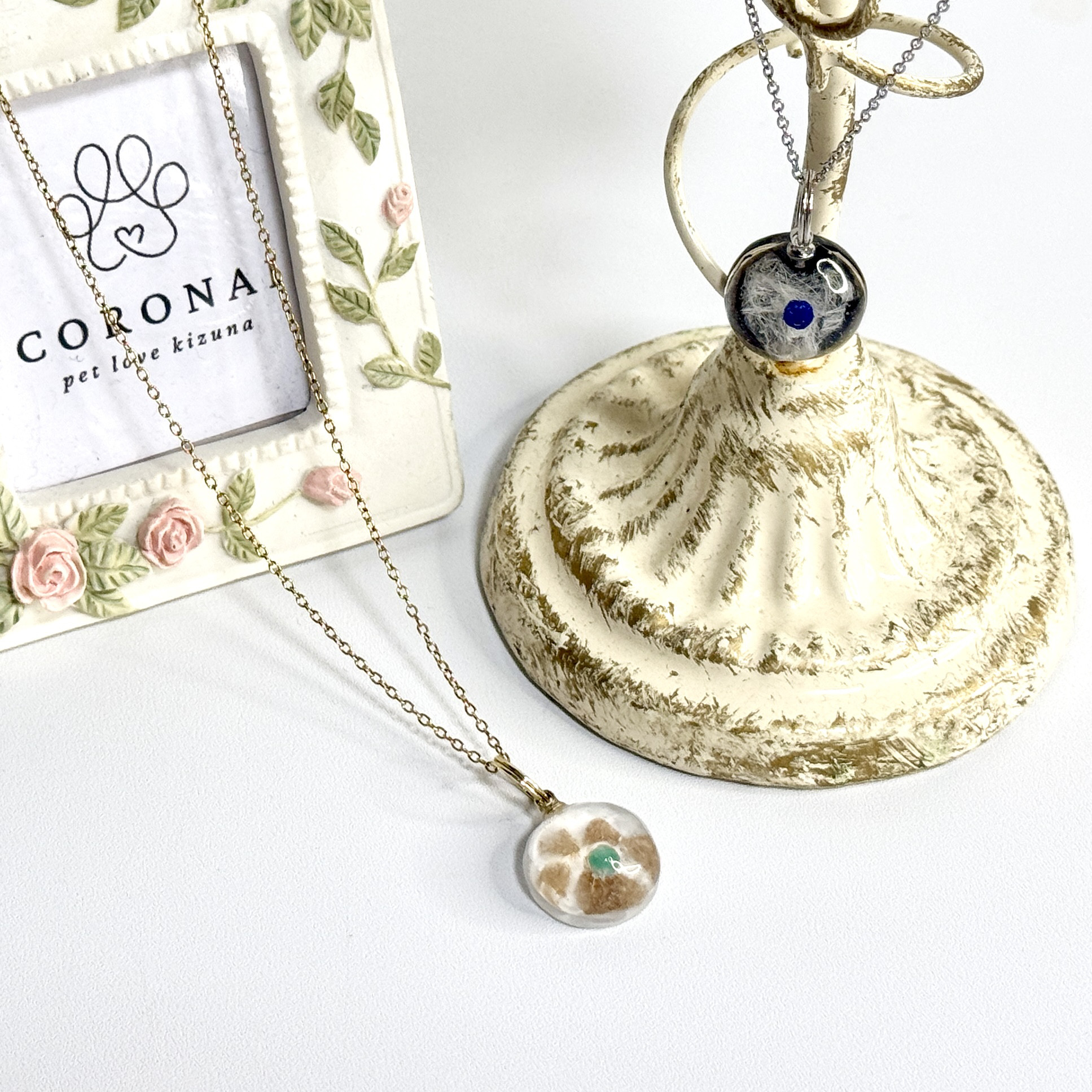 ペットメモリアルinori⑤｜ネックレス（金属アレルギー対応）ペット供養