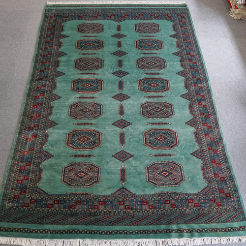 パキスタン手織り絨毯 size: 254×155cm ペルシャ 絨毯