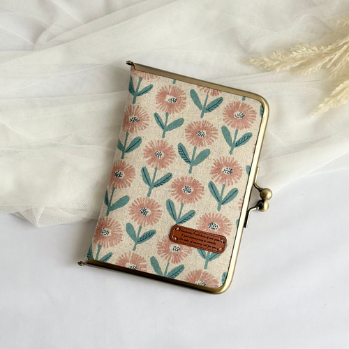 スッと！カチッと！ 母子手帳ケース がま口 コンパクト スリム Sサイズ