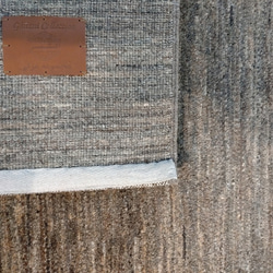 夏涼冬暖的天然地毯 Gazenilla 帽 灰色未染色羊毛 198x141 厘米 第12張的照片