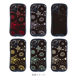 noir iphoneクリアグリップケース 15枚目の画像