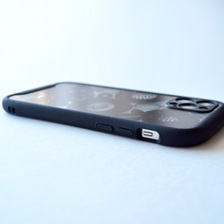 noir iphoneクリアグリップケース 7枚目の画像