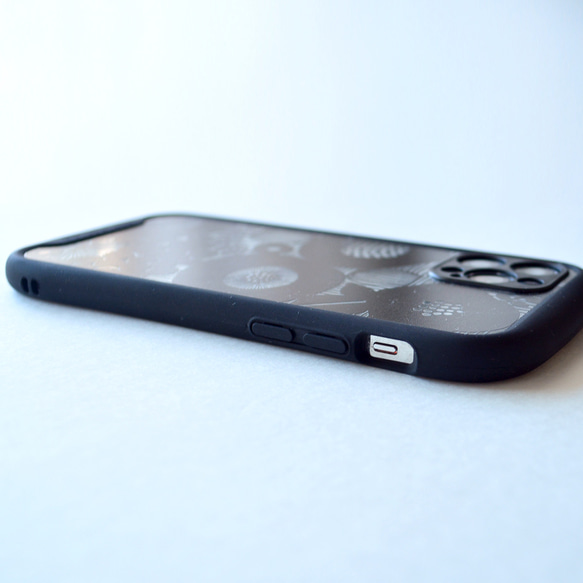 noir iphoneクリアグリップケース 7枚目の画像