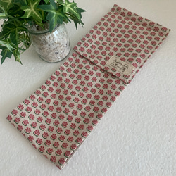 トイレットペーパーホルダーカバー♪レトロ・プチフラワー♪2カラー 4枚目の画像