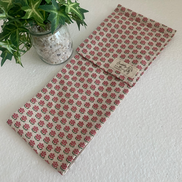 トイレットペーパーホルダーカバー♪レトロ・プチフラワー♪2カラー 4枚目の画像