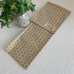 トイレットペーパーホルダーカバー♪レトロ・プチフラワー♪2カラー 5枚目の画像