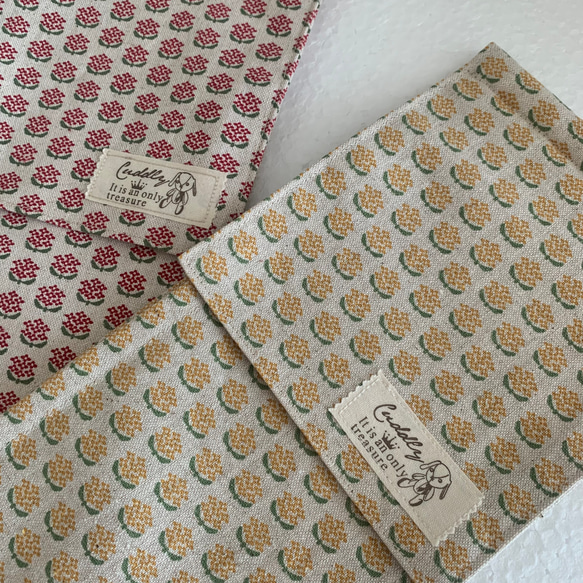 トイレットペーパーホルダーカバー♪レトロ・プチフラワー♪2カラー 7枚目の画像