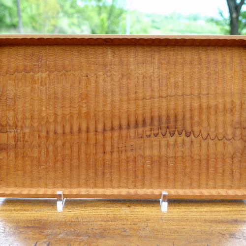 我谷盆 櫟(イチイ) 30×21×2cm ナチュラル お盆 トレイ 木地盆 我谷盆 櫟(イチイ) 30×21×2cm ナチュラル お盆 トレイ 木地盆