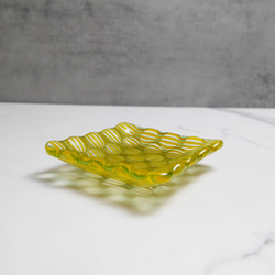 餐桌上的生活工藝 –琉璃小碟(橘) 第4張的照片