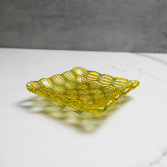 餐桌上的生活工藝 –琉璃小碟(橘) 第3張的照片