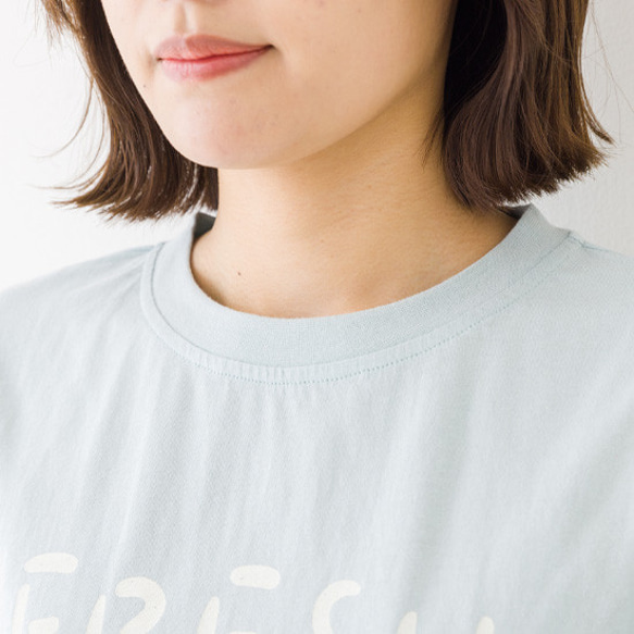 オーガニックコットンプリントワイドTシャツ 18枚目の画像