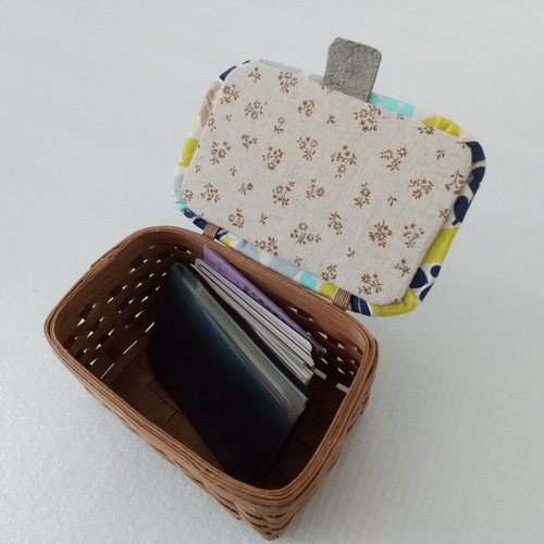 ふた付きBox（大と小）くるみ色 フリーボックス・小物入れ