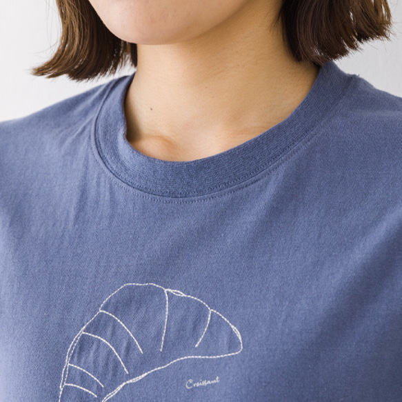 リサイクルコットンいろいろパン刺繍Tシャツ 17枚目の画像