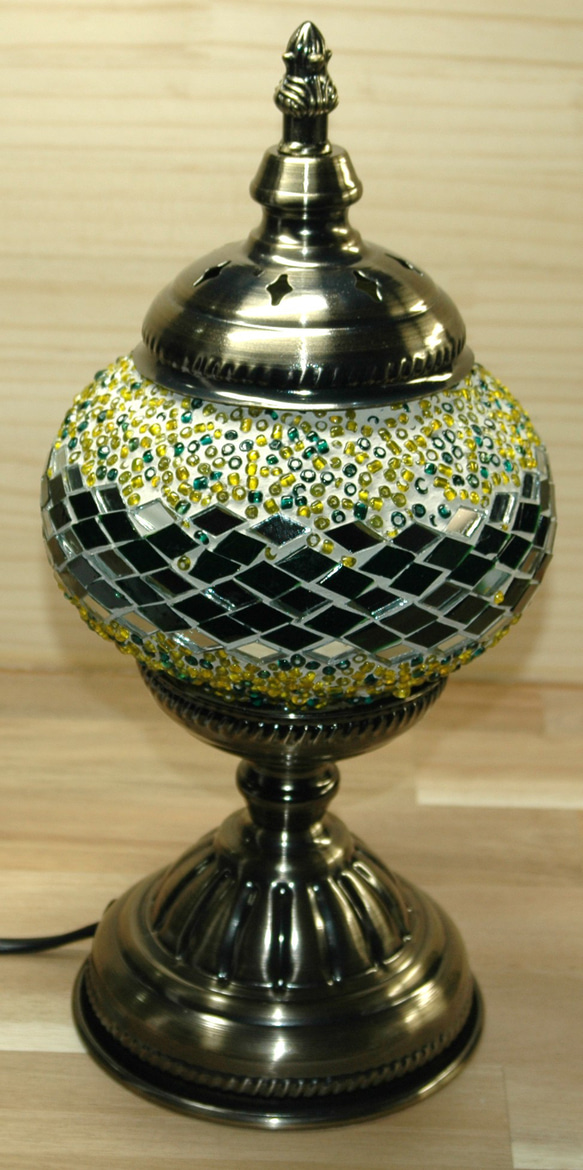 トルコのモザイク テーブルランプ (5) スタンドライト・テーブルランプ B1276755359(9750円)