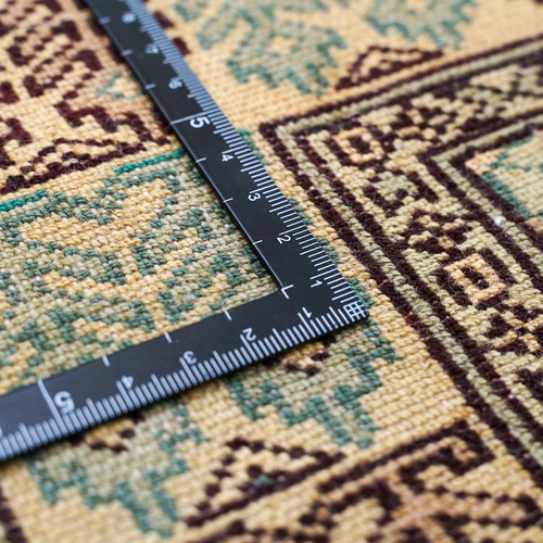 パキスタン手織り絨毯 ウール アクセントラグ size:132×81cm 【公式通販】